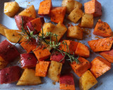Foto del paso 3 de la receta: Patatas y boniatos de guarnición 🍠🥔