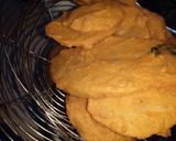 A picture of step 5 of Bhajia # weekly jikoni challenge.