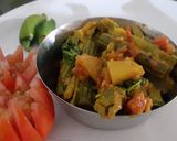 સરગવો અને બટાકા નું શાક (Saragva Bataka Shak Recipe In Gujarati) રેસીપી સ્ટેપ5ફોટો
