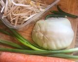 A picture of step 1 of Bakwan sayur - Veggie fritters.