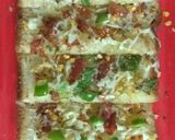 A picture of step 4 of #festivesavouries Garlic - Cheese Bread.