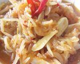 Foto langkah ke 12 dari resep Tumis Pepaya Muda.