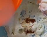 Gambar langkah 5 resipi Kek Batik Indulgence.
