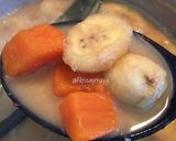 Foto langkah ke 3 dari resep Kolak Pisang Ubi Orange.