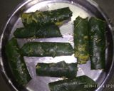A picture of step 8 of Arbi rolls.