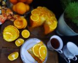 عکس مرحله 1 از دستور کیک پرتقالی زعفرانی بدون فر