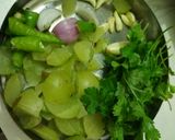 A picture of step 1 of Amla ki chutney.