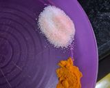A picture of step 2 of Lauki Chana dal (no onion no garlic).