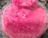 A picture of step 3 of Beetroot Raita.