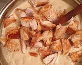 A picture of step 7 of Chicken Chunks in Creamy Mushroom Sauce.