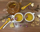 عکس مرحله 1 از دستور دمنوش بابونه.گل محمدی و دارچین