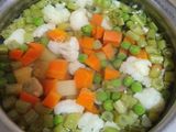 Set Dosa with vegetable sagu (mixed veggies curry).