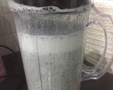 Foto langkah ke 4 dari resep Susu Kacang 🍼 Soymilk Black Sesame.