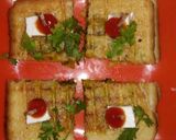 A picture of step 8 of Mini Grilled Toast.