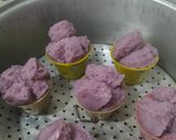 Foto langkah ke 8 dari resep Bolu Kukus Ubi Ungu.