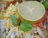 A picture of step 6 of Chicken Tikka Biryani.