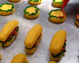 Foto langkah ke 5 dari resep Nastar melted no mixer (Bentuk Burger/Hot Dog).