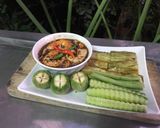 รูปขั้นตอนการทำที่ 7 ของ น้ำพริกกุ้งเสียบเจ สูตรปักษ์ใต้