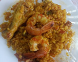 Foto del paso 9 de la receta: Arroz seco con pollo y gambones