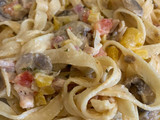 Tagliatelle con verduras