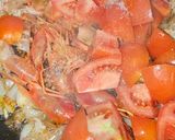 Foto del paso 3 de la receta: Rigatoni en salsa de gambas y langostinos