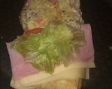 Foto del paso 3 de la receta: Sándwich de omelette 🙃