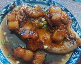 Hình bước làm 7 của món Cá basa kho thịt
