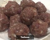 A picture of step 4 of Gooey Cheese-Stuffed Meatballs | Fully Tummies.
