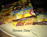 A picture of step 1 of Indomie Stir Fry.