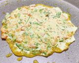 A picture of step 6 of Veg Rice Pancake.