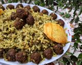 عکس مرحله 8 از دستور نخود پلو(نخود فرنگی)😋