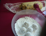 Foto del paso 5 de la receta: Galletas craqueladas de calabacín
