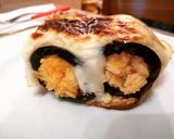 Foto del passaggio 9 della ricetta Involtini di melanzane con riso al pomodoro e mozzarella