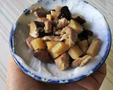 A picture of step 8 of Homemade Changhua Ba-wan (Taiwanese Meatballs).