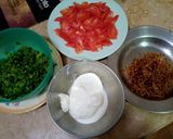 A picture of step 1 of Bombay Biryani.