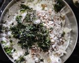 A picture of step 2 of Stuffed sabudana tikki.