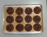 Foto langkah ke 3 dari resep Triple Chocolate Cookies.