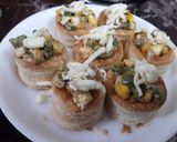 A picture of step 3 of Cheesy vol-vou-vent-shells.