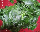 Foto langkah ke 1 dari resep Daun pepaya jepang dan tahu masak santan.