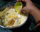 A picture of step 10 of Amritsari aloo kulcha.