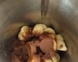 Banana chocolate smoothie recipe step 3 photo