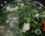 Foto langkah ke 8 dari resep Sayur Bening Bayam & Labu Siam.
