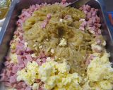 Foto del paso 1 de la receta: Crepes verdes relleno de jamón y queso