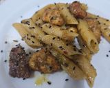 Foto del paso 5 de la receta: Macarrones con mojo verde y pollo