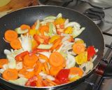 A picture of step 2 of Choclillo al Jugo (Beef Roast in Jus).