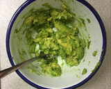 A picture of step 5 of Perfect poached eggs with salmon & avocado on rye.