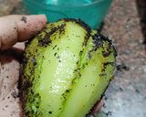 A picture of step 2 of Chow Chow Bhorta.