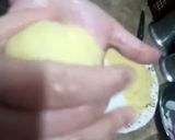 A picture of step 4 of Kasondi pickles potatoes kabab.