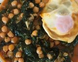 A picture of step 8 of Spinach with Chickpeas.