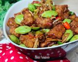 Foto langkah ke 6 dari resep Orek Tempe Teri Petai.